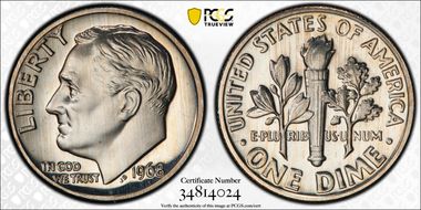 1968 10C No S PR68CAM