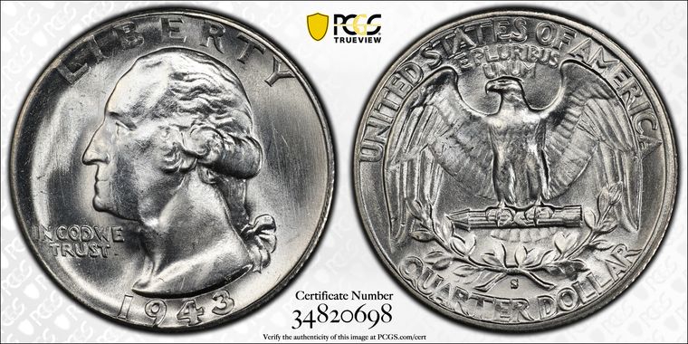 Cert 34820698 - Coin Image