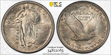 1917 25C Type 2 MS65