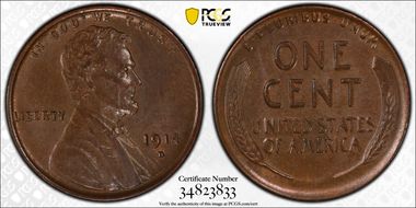 1914-D 1C MS63BN