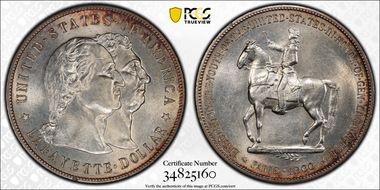 1900 $1 Lafayette MS62