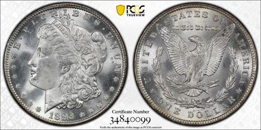 1893 $1 MS64