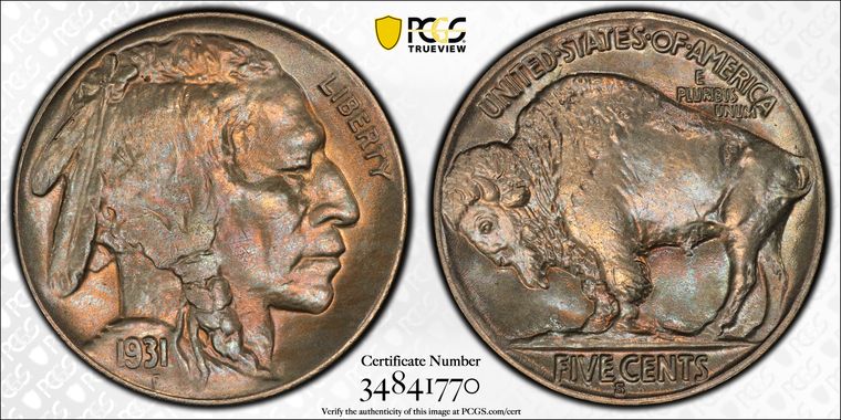 Cert 34841770 - Coin Image