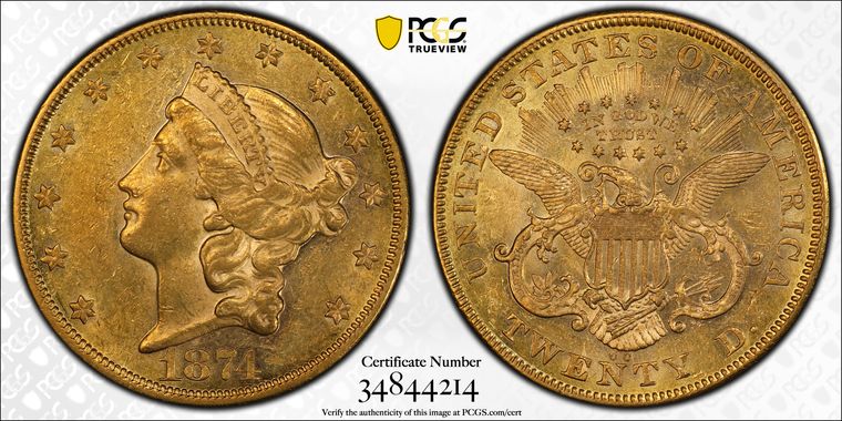 Cert 34844214 - Coin Image