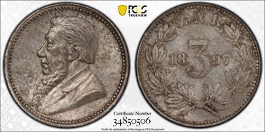 1897 3D KM-3 MS64