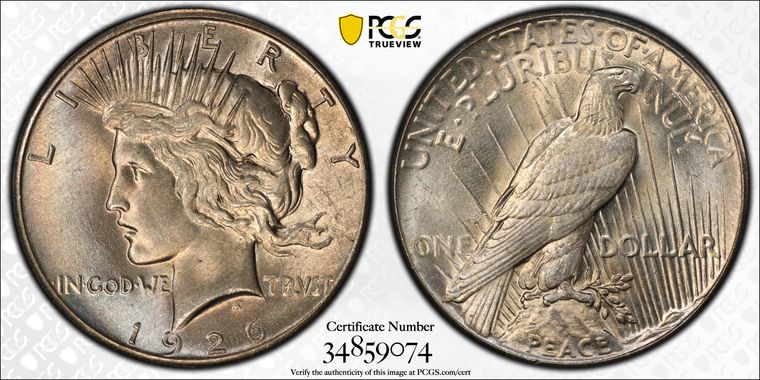 Cert 34859074 - Coin Image