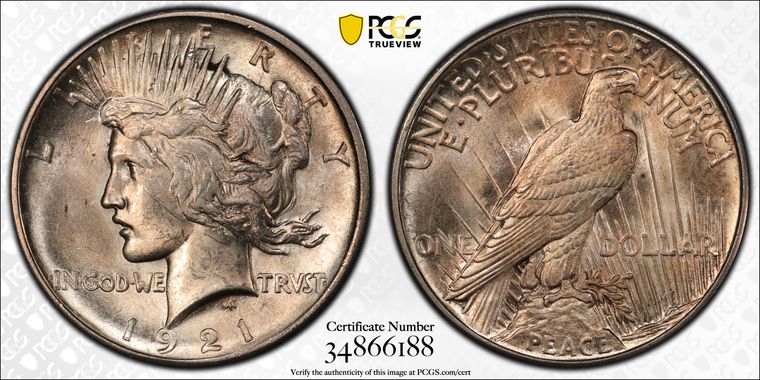 Cert 34866188 - Coin Image