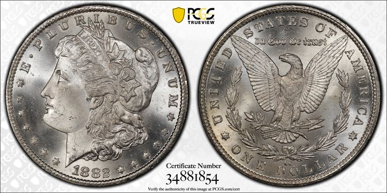 Cert 34881854 - Coin Image