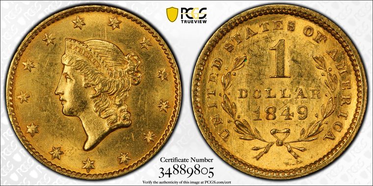 Cert 34889805 - Coin Image