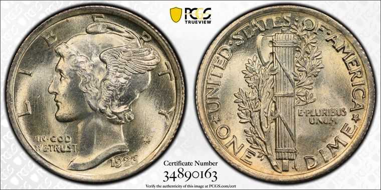 Cert 34890163 - Coin Image