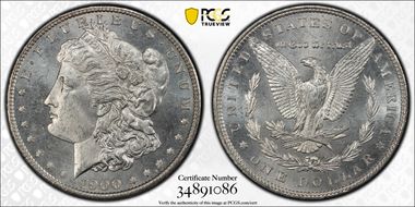 1900 $1 MS64