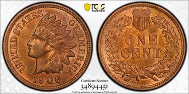 1906 1C MS64RB