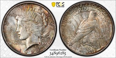 1922-D $1 MS63