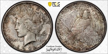 1922-D $1 MS63