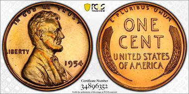 1954 1C PR67RD