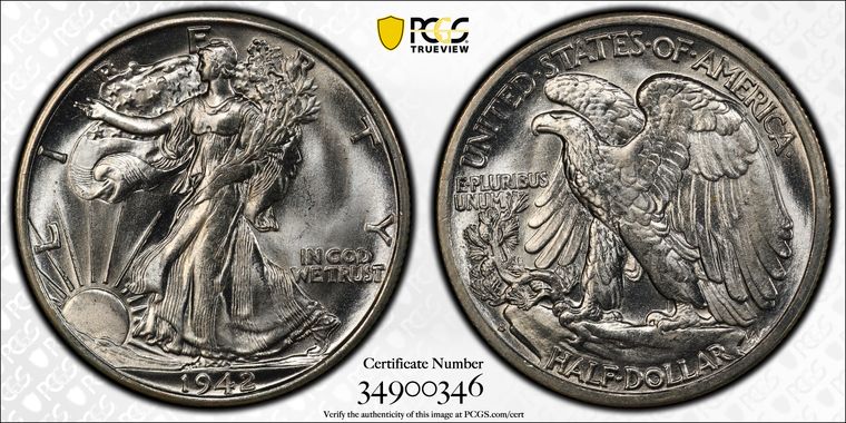 Cert 34900346 - Coin Image