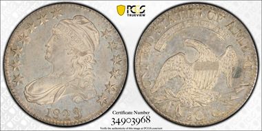 1823 50C O-110a, Ugly 3 MS63