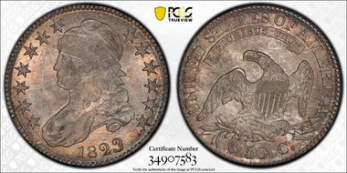 1823 50C Patched 3 MS65