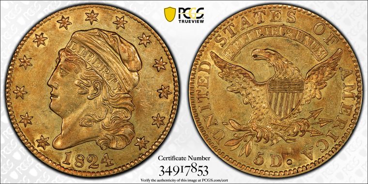 Cert 34917853 - Coin Image