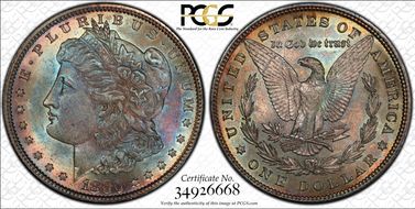 1880 $1 MS65