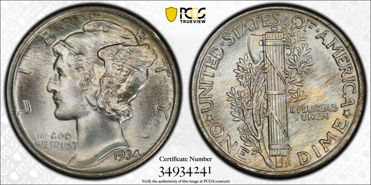 Cert 34934241 - Coin Image