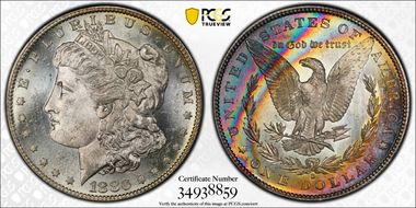 1880-S $1 MS64