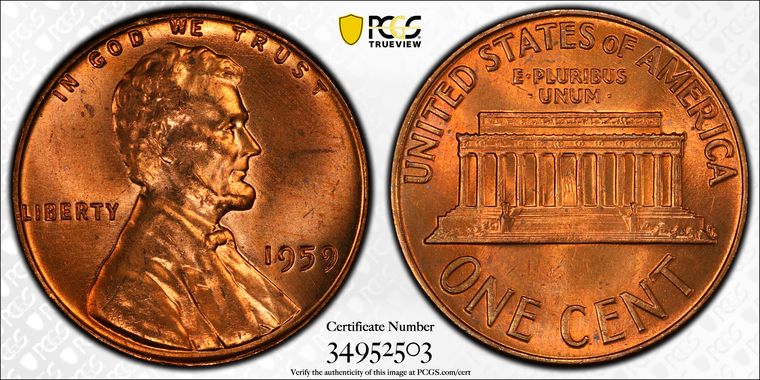 Cert 34952503 - Coin Image