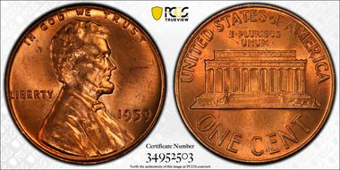 1959 1C DDO, FS-104 MS65RD
