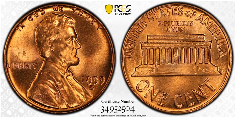 Cert 34952504 - Coin Image