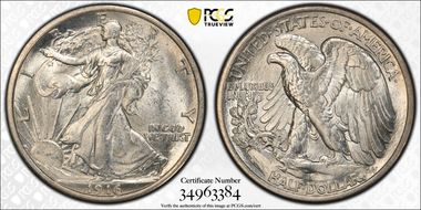 1916-D 50C MS64