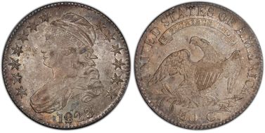 1823 50C O-110a, Ugly 3 MS63+