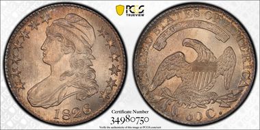 1826 50C O-119 MS67