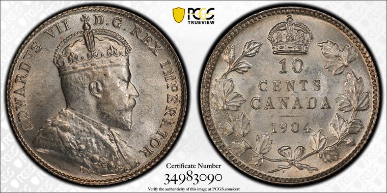 Cert 34983090 - Coin Image