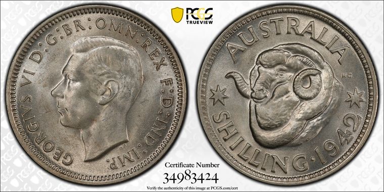 Cert 34983424 - Coin Image