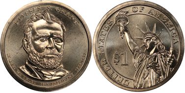 2011-P $1 Ulysses S. Grant Position B MS67+