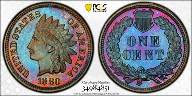 1880 1C PR65BN