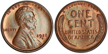 1928-S 1C MS64BN