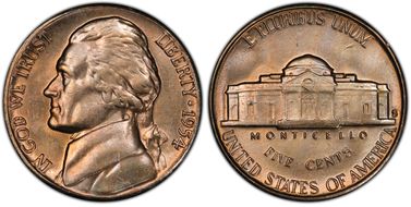 1954-S/S 5C RPM, FS-502 MS66