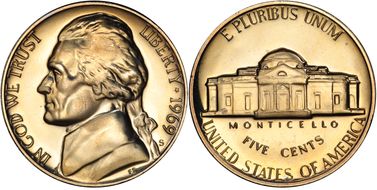 1969-S 5C RPM FS-501 PR67