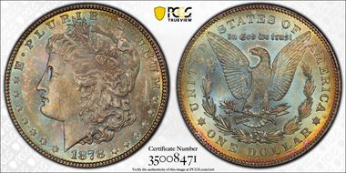 1878 7TF $1 R78, VAM 141, Tripled Star MS65