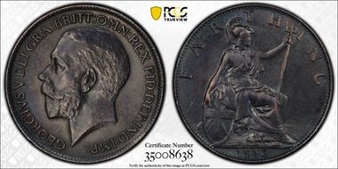 1913 1/4D S-4059 Blackened finish MS63