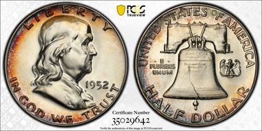 1952 50C PR67