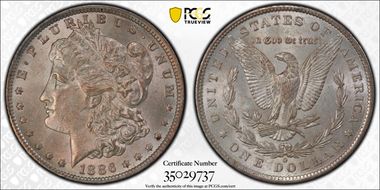 1886-O $1 MS61