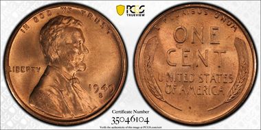 1949-S 1C DDO FS-101 MS66RD