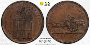 1797 Tk 1/4D DH-42 Angusshire, Dundee MS64BN