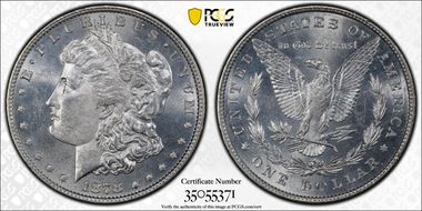 1878 8TF $1 MS63