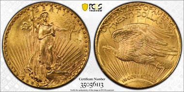 1927 $20 MS64