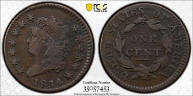 1814 1C Crosslet 4 VF25BN