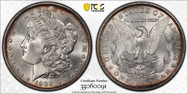 1902 $1 MS65