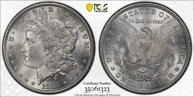 1881 $1 MS65